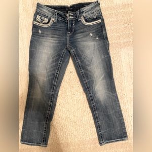 Rue 21 size 3/4 Cropped-Ankle Jeans